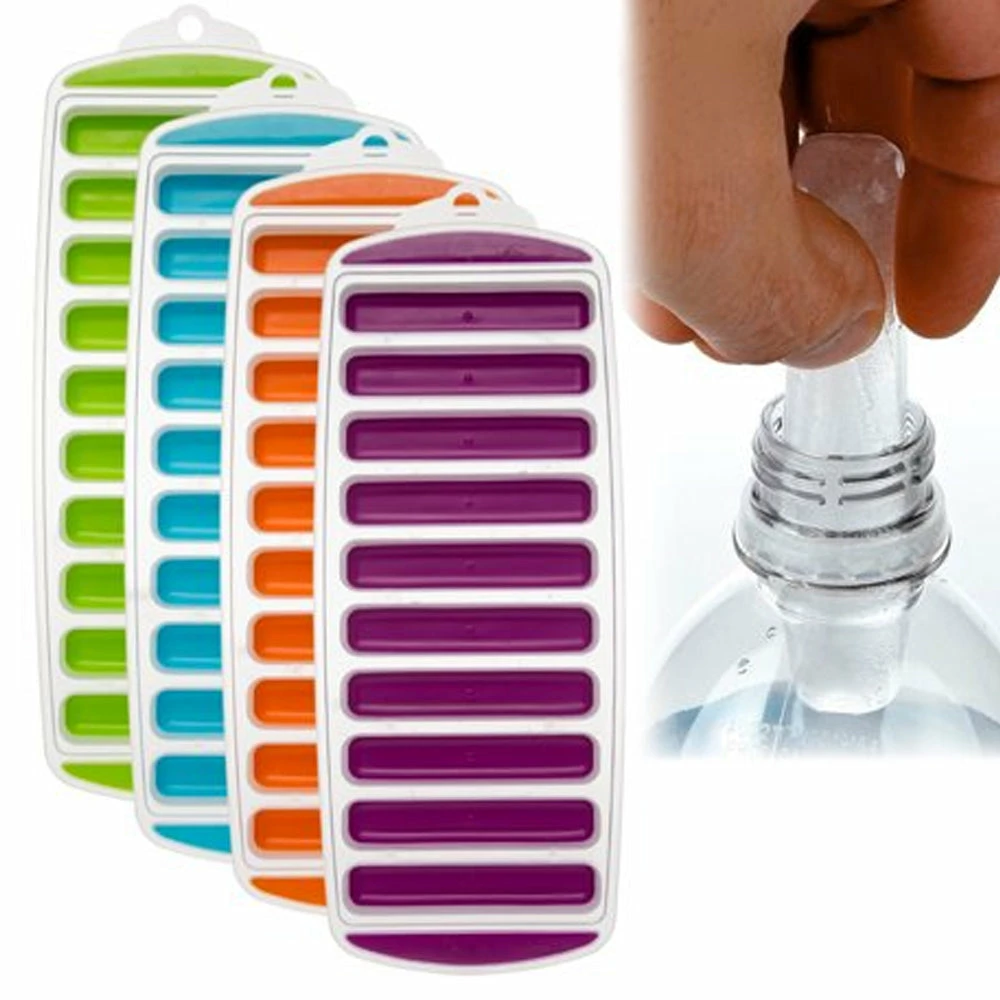 TVTimeDirect Pop-Out Bottle Ice Tray - Set Of 2 3 TVTimeDirect Pop-Out Bottle Ice Tray - Set Of 2