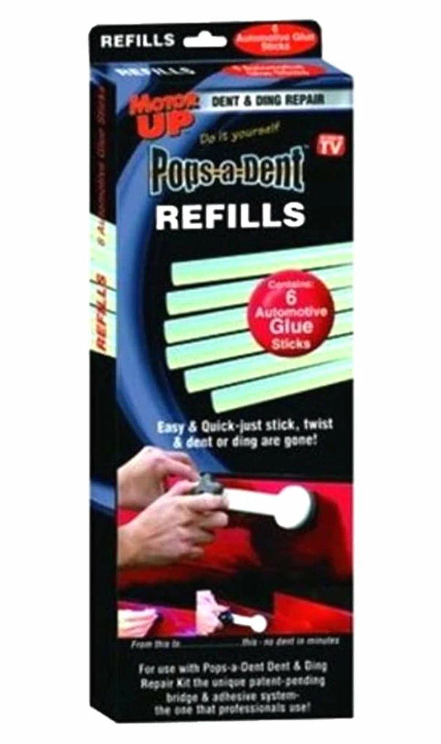 TVTimeDirect Motor Up Dent & Ding Repair Pops-a-Dent Refills (6 Pack) 4 TVTimeDirect Motor Up Dent & Ding Repair Pops-a-Dent Refills (6 Pack)