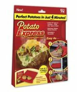 TVTimeDirect Kitchen Potato Express Microwave Potato Vegetable Cooker