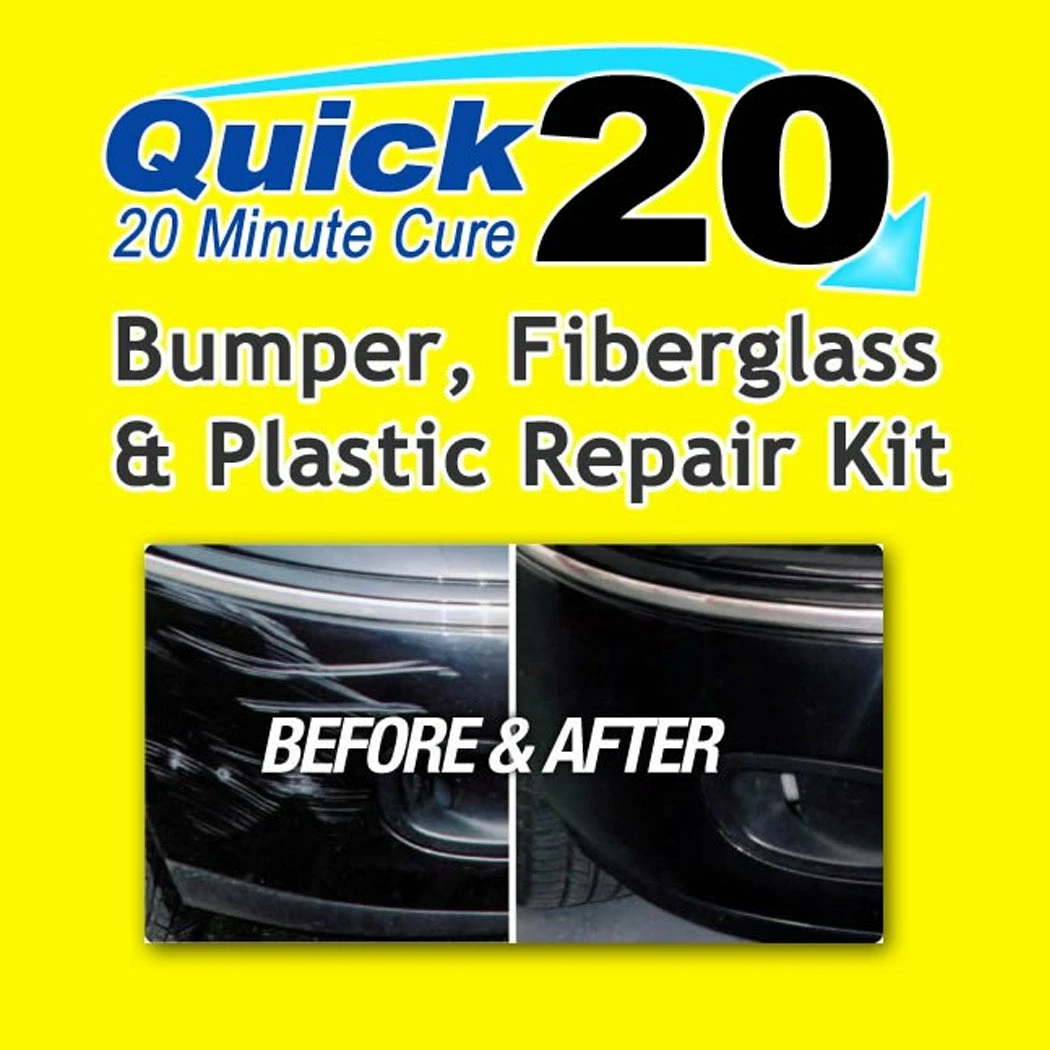 TVTimeDirect Quick 20 Bumper Fiberglass And Plastic Repair Kit Outdoor & Garden 4 TVTimeDirect Quick 20 Bumper Fiberglass And Plastic Repair Kit Outdoor & Garden