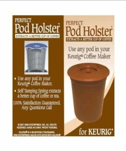 TVTimeDirect Perfect Pod Holster Compatible With Keurig Coffee Maker