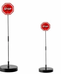 TVTimeDirect PARKEZ Flashing LED Light Parking Stop Sign For Garage