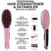 TVTimeDirect Professional Hair Straightener & Detangler Brush Health & Beauty