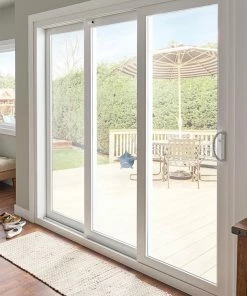 TVTimeDirect Protection Plus- Sliding Glass Door And Window Accessory -Clear -2 Pack