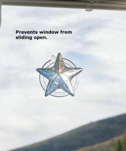 TVTimeDirect Kitchen Protection Plus- Sliding Glass Door And Window Accessory - Blue - 2 Pack