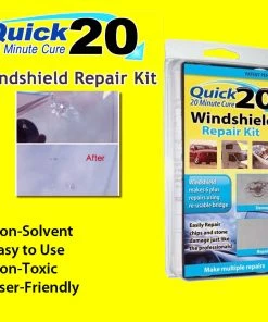TVTimeDirect Quick 20 Windshield Repair Kit Outdoor & Garden