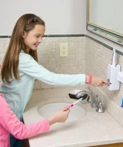 TVTimeDirect Quick Paste - Hands-Free Toothpaste Dispenser Houseware