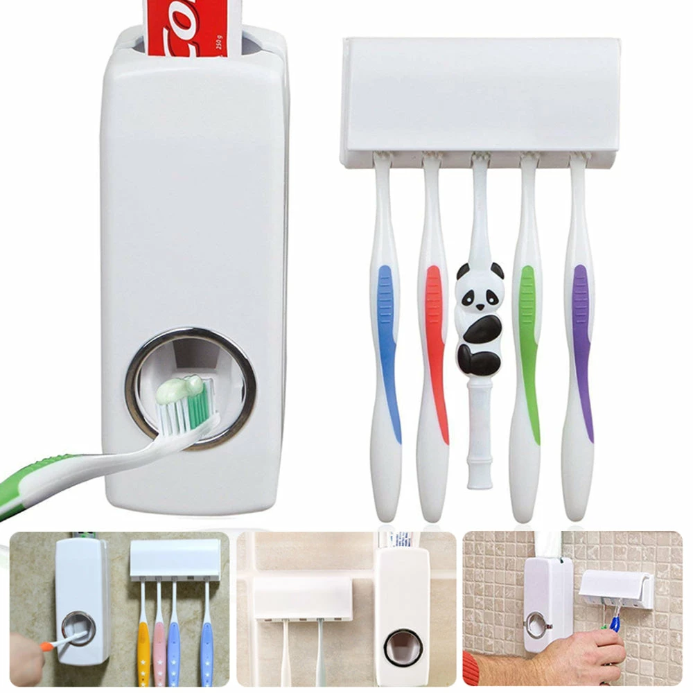 TVTimeDirect Quick Paste - Hands-Free Toothpaste Dispenser Houseware 5 TVTimeDirect Quick Paste - Hands-Free Toothpaste Dispenser Houseware