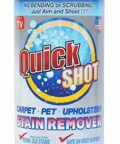 TVTimeDirect Houseware Quick Shot Carpet Pet Upholstery Stain Remover2,15 Oz.AeroCans