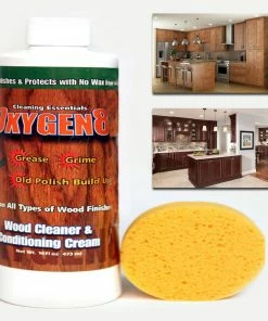 TVTimeDirect Oxygen8 Wood Cleaner & Conditioning Cream - 16 Fl. Oz.