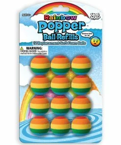 TVTimeDirect Hog Wild Rainbow Popper Refill Balls Toys & Games