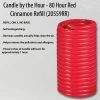 TVTimeDirect Candle By The Hour - 80 Hour Red Cinnamon Refill (20559RR) 1 TVTimeDirect Candle By The Hour - 80 Hour Red Cinnamon Refill (20559RR)