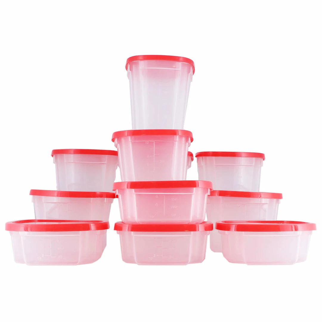 TVTimeDirect Kitchen Expansion Pack For Use With Swirl Around Carousel & Storage Food Containers -Red 4 TVTimeDirect Kitchen Expansion Pack For Use With Swirl Around Carousel & Storage Food Containers -Red