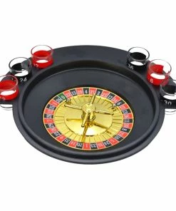TVTimeDirect Sporting Goods Roulette O - 6 Glass Drinking Shot Game