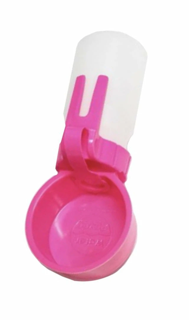 TVTimeDirect Pets Water Rover Smaller 3.5-inch Bowl And 8 Ounce Bottle, Pink 4 TVTimeDirect Pets Water Rover Smaller 3.5-inch Bowl And 8 Ounce Bottle, Pink