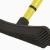 TVTimeDirect Kitchen Dutch Rubber Broom 12" Head- Pet Hair Removal Carpets Rugs