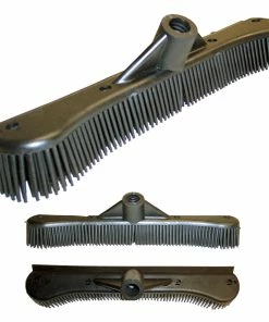 TVTimeDirect Kitchen Premium Heavy Duty Rubber Broom Head- 12'