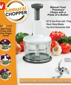 TVTimeDirect Samurai Chopper Manual Good Processor Kitchen 9 TVTimeDirect Samurai Chopper Manual Good Processor Kitchen
