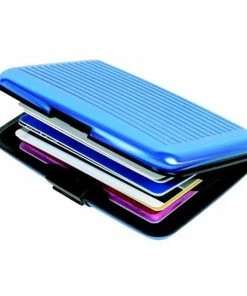 TVTimeDirect Clothing & Accessories Scan Safe Wallet (Blue)