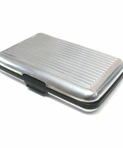 TVTimeDirect Scan Safe Wallet (Silver) Clothing & Accessories