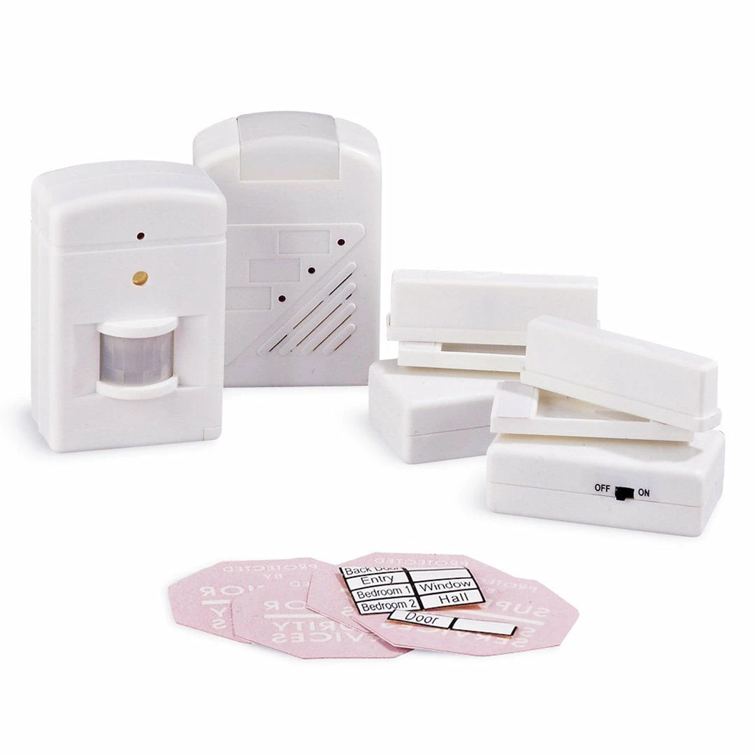 TVTimeDirect Home / Cabin Alarm System - 3 Piece System 3 TVTimeDirect Home / Cabin Alarm System - 3 Piece System