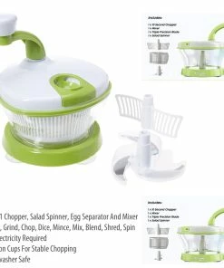 TVTimeDirect Kitchen 10-Second Chopper And Salsa Maker