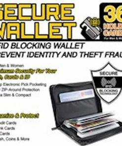TVTimeDirect Clothing & Accessories Secure Wallet