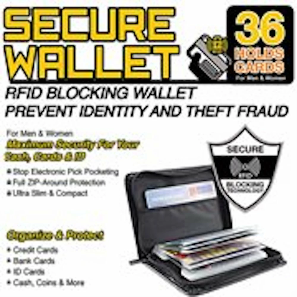 TVTimeDirect Clothing & Accessories Secure Wallet 4 TVTimeDirect Clothing & Accessories Secure Wallet