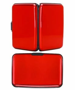 TVTimeDirect Security Credit Card Wallet (Red)