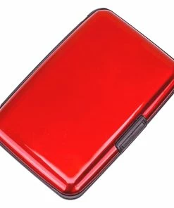 TVTimeDirect Security Credit Card Wallet (Red)