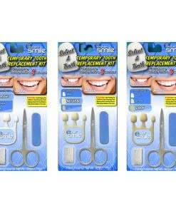 TVTimeDirect Health & Beauty Instant Smile Select A Tooth Temporary Tooth Replacement Kit- Dark