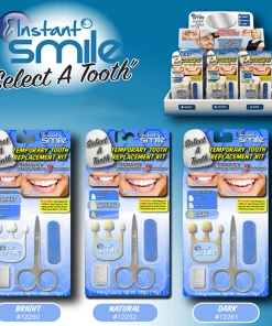 TVTimeDirect Instant Smile Select A Tooth Temporary Tooth Replacement Kit- Bright Health & Beauty