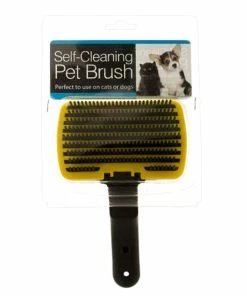 TVTimeDirect Pets Self-Cleaning Bathing Grooming Pet Brush
