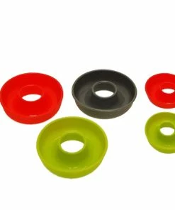 TVTimeDirect Gourmet Doughnut Silicone Liners (12 Pack) Houseware