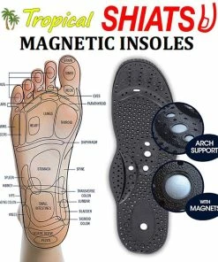 TVTimeDirect Tropical Shiatsu Acupressure Insoles - Small ( W 5-7/M 4-6) By Dr. Leonard's