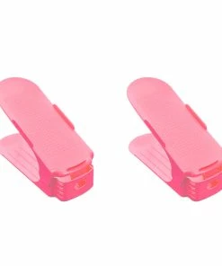 TVTimeDirect Shoe Double Decker - Pink - 2 Pack Houseware