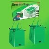 TVTimeDirect Reusable Shopping Cart Grocery Bag With Cart Clips 2 TVTimeDirect Reusable Shopping Cart Grocery Bag With Cart Clips