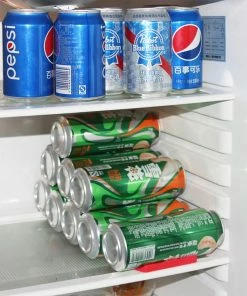 TVTimeDirect Kitchen Silicone Stacker For Soda Cans And Wine Bottles