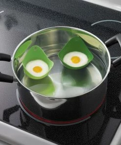 TVTimeDirect Silicone Egg Poachers- Set Of 4 Kitchen