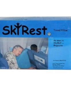 TVTimeDirect Skyrest Travel Soft Comfort Inflatable Airline Pillow Bed & Bath