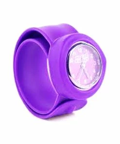 TVTimeDirect Toys & Games Silicone Slap Strap Watch- Childrens Size- Purple (Light Purple)