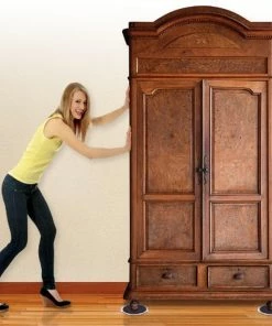 TVTimeDirect Smooth Sliding Furniture Sliders - 8 Piece Set