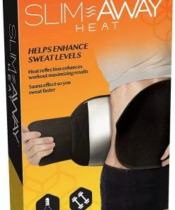 TVTimeDirect Slim Away Heat -Adjustable Slimming Belt - 27" To 50" Waist Health & Beauty