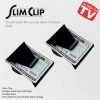 TVTimeDirect Clothing & Accessories Slim Clip - Double Sided Money Clip! (Black Chrome) Two Pack