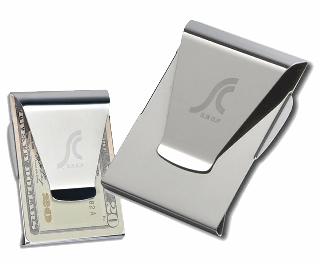 TVTimeDirect Clothing & Accessories Slim Clip - Double Sided Money Clip! (Black Chrome) 5 TVTimeDirect Clothing & Accessories Slim Clip - Double Sided Money Clip! (Black Chrome)