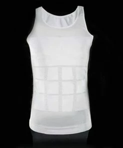 TVTimeDirect Slimming Tees- Men's Instant Body Shaper (XX Large)