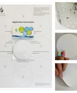 TVTimeDirect Bed & Bath The Ultimate Anti-Slip Discs Large White