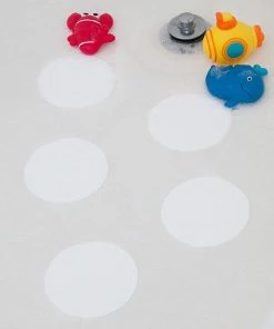 TVTimeDirect Bed & Bath The Ultimate Anti-Slip Discs Large White