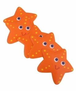 TVTimeDirect The Ultimate Anti-Slip Smiley Starfish Bed & Bath
