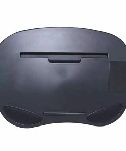 TVTimeDirect Smart Lap Desk With Media Slot (Black) School And Office Supplies